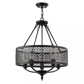 Подвесная люстра Freya Conte FR4166-PL-05C-BL