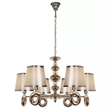 Подвесная люстра iLamp Brooklyn P2401-6 Nickel