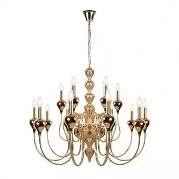 Подвесная люстра iLamp Lady 88003-10+5 GD