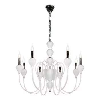 Подвесная люстра iLamp Lady 88003-8 WH