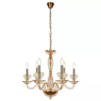 Подвесная люстра iLamp Mercury P9448-6 Gold