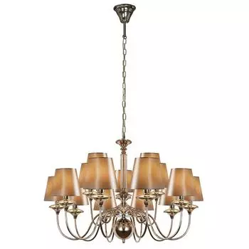 Подвесная люстра iLamp Rolling P2406-10+5 Nickel