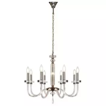 Подвесная люстра iLamp Vibe P9474-8 Nickel