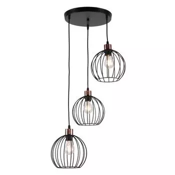 Подвесная люстра IMEX MD.0229-3-P BK