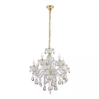 Подвесная люстра Lumina Deco Eliza LDP 7028-6+3 WT