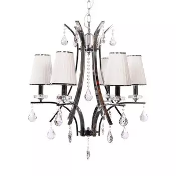 Подвесная люстра Lumina Deco Glamour LDP 66247-6 WT+CHR