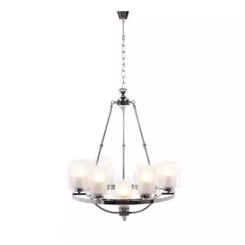 Подвесная люстра Lumina Deco Santini LDP 1220-7 CHR+WT