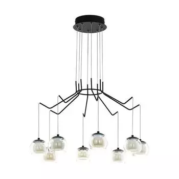 Подвесная светодиодная люстра Eglo Rovigana 39511