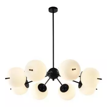 Подвесная светодиодная люстра Elvan LU-9326/8-6W-WW-BkWh