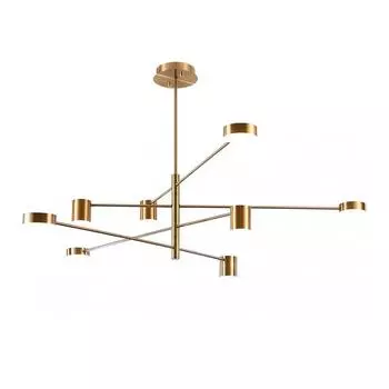 Подвесная светодиодная люстра Kink Light Мекли 07650-8,33 (3000К)