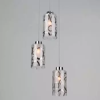 Подвесной светильник Eurosvet 50000/3 хром