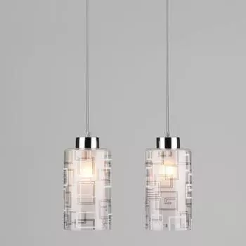 Подвесной светильник Eurosvet 50002/2 хром