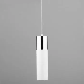Подвесной светильник Eurosvet 50135/1 LED хром/белый