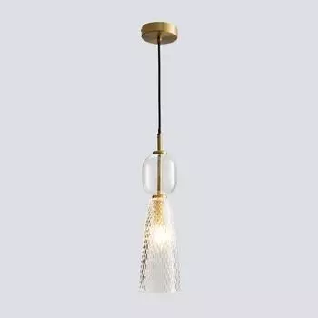 Подвесной светильник Eurosvet Glossy 50211/1 прозрачный