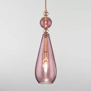 Подвесной светильник Eurosvet Ilario 50202/1 пурпурный