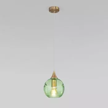 Подвесной светильник Eurosvet Lotus 50221/1 зеленый