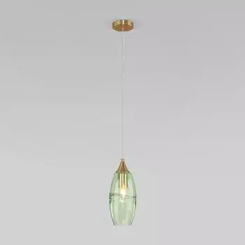 Подвесной светильник Eurosvet Lotus 50222/1 зеленый