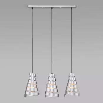 Подвесной светильник Eurosvet Storm 50058/3 серебро