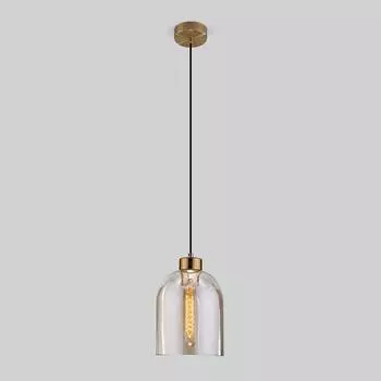 Подвесной светильник Eurosvet Tandem 50119/1 латунь