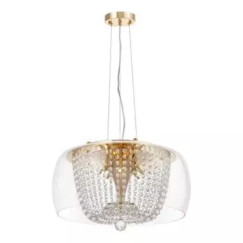 Подвесной светильник Lumina Deco Disposa LDP 7018-500 PR+F.GD