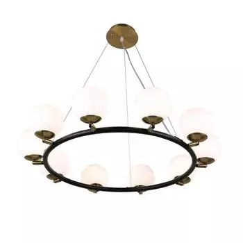 Подвесной светильник Lumina Deco Modica LDP 6032-10 BK+MD