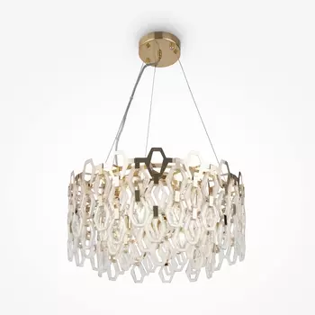 Подвесной светильник Tissage E14х9 MOD490PL-09G