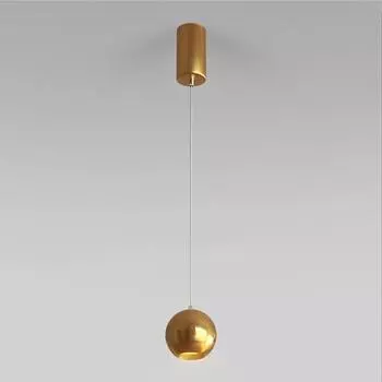 Подвесной светодиодный светильник Elektrostandard Giro 50215/1 Led бронза 4690389175817