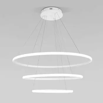 Подвесной светодиодный светильник Eurosvet Collars 90264/3 белый