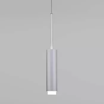 Подвесной светодиодный светильник Eurosvet Dante 50203/1 матовое серебро