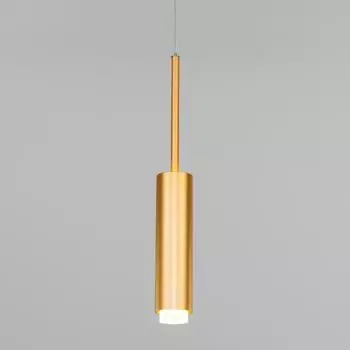 Подвесной светодиодный светильник Eurosvet Dante 50203/1 матовое золото