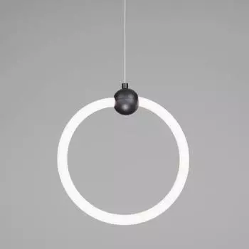 Подвесной светодиодный светильник Eurosvet Rim 90166/1 черный