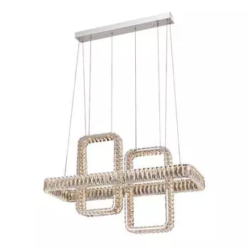 Подвесной светодиодный светильник Newport 8232+2/S chrome М0064645