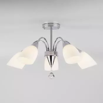 Потолочная люстра Eurosvet 30149/5 хром