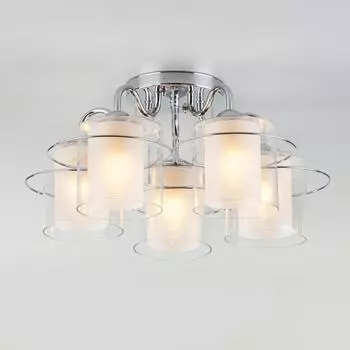 Потолочная люстра Eurosvet 30160/5 хром