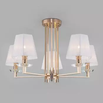 Потолочная люстра Eurosvet Alegria 60114/5 золото