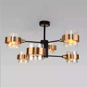 Потолочная люстра Eurosvet Arcada 70127/6 черный