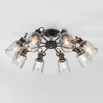 Потолочная люстра Eurosvet Astor 70111/8 черный