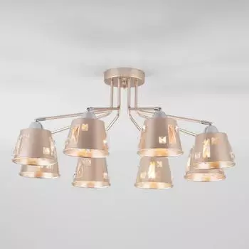 Потолочная люстра Eurosvet Benna 70105/8 шампань