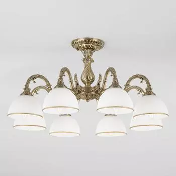 Потолочная люстра Eurosvet Caldera 60106/8 античная бронза