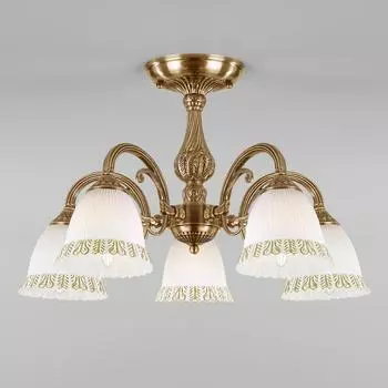 Потолочная люстра Eurosvet Campina 60107/5 античная бронза