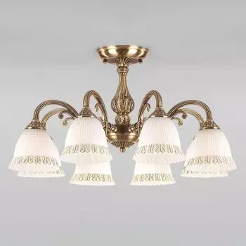 Потолочная люстра Eurosvet Campina 60107/8 античная бронза