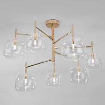 Потолочная люстра Eurosvet Jar 70128/7 золото