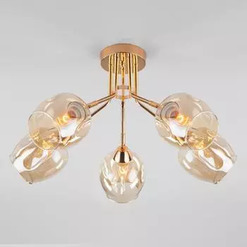 Потолочная люстра Eurosvet Marci 30164/5 золото