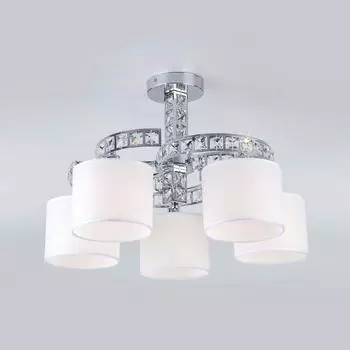 Потолочная люстра Eurosvet Salina 60104/5 хром