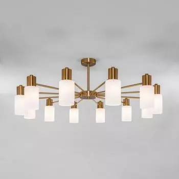 Потолочная люстра Eurosvet Vegga 70160/12 латунь