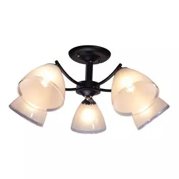 Потолочная люстра IMEX MD.1092-5-S BK+CH