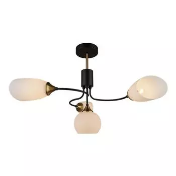Потолочная люстра IMEX MD.3862-4-S BK+CP
