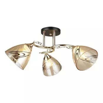 Потолочная люстра IMEX MD.4077-3-S FGD+BK