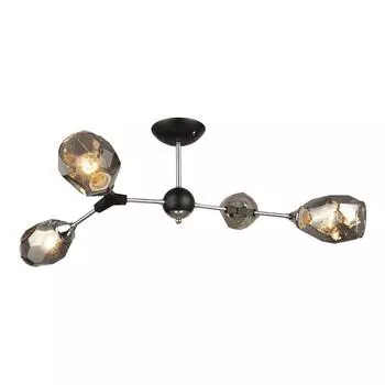 Потолочная люстра IMEX MD.4209-4-S CH+BK