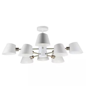 Потолочная люстра IMEX MD.9130-8-S WH+AB